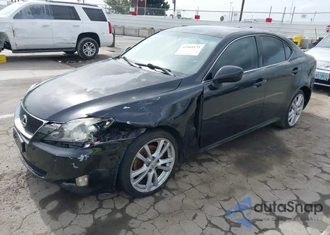 2007 Lexus Is 250 z USA, uszkodzony, nr VIN JTHCK262272017682